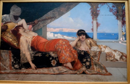 Favorite of the Emir, 1879 by Jean Joseph Benjamin Constant, French (1845-1902)